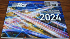 NEW Locksmith ilco 2024 Auto / Truck Key Blank Cross Reference Book 185 Pages picture