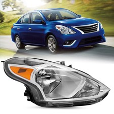 For 2015-2019 Nissan Versa Halogen Right Passenger Headlight Assembly Headlamp picture