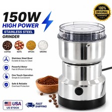 Electric Coffee Bean Grinder Nut Seed Herb Grind Spice Crusher Mill Blender New picture