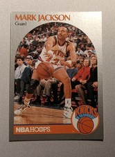 Mark Jackson Menendez Brothers In Back - 1990 NBA Hoops #205 - New York Knicks picture