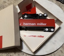 Vintage Winross Herman Miller Semi Truck Tractor Trailer Promotional & Box USA picture