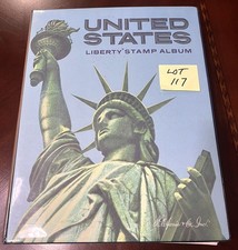RHstamps Liberty Album  $740 Face, 1977-85 MNH . Strips, blocks, sgls LOT 117 picture