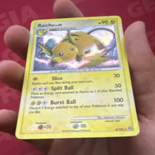 Raichu 8/100 Stormfront Holo Rare Unlimited Stage 1 90HP Pokemon TCG 2008 EN picture