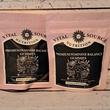 New Vital Source Nutrition Premium Feminine Balance Gummies Hawaiian Pineapple  picture