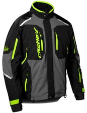 Castle X Thrust G3 Mens Snow Jacket Charcoal/Hi-Vis/Black MD picture