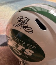 Autographed Breece Hall New York Jets Helmet Fanatics Authentic picture