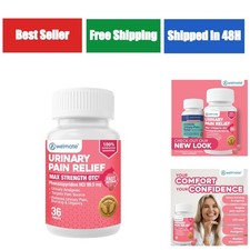 WELMATE Urinary Pain Relief Maximum Strength 36 Pills UTI Treatment picture