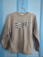 TRUE VTG ESPIRIT 80s Crewneck Grey Size M/L GUC 22