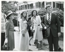 Jackie Rose Ted Kennedy Original Type 1 Photo Vintage 8x10 Celebrity Memorabilia picture