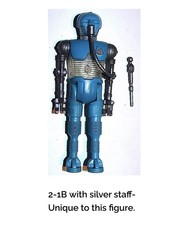 Vintage Star Wars 2-1B Medical Droid Staff Accessory ONLY Original 1980 Kenner. picture