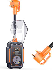 𝟐𝟎𝟐𝟔 Smart RV Surge Protector 30 amp with 16,000J, Auto Shutoff & Reset picture
