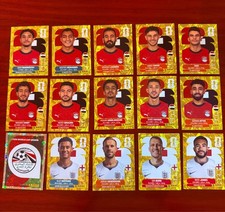 GOLD CRUMPLE (Best Deal): RARE Panini WorldCup- Pick a Card: EGYPT & ENGLAND picture