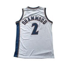 Custom Shammgod #2 Basketball Jersey Stitched Size S-4XL White Blue picture
