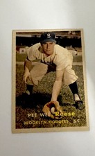 1957 Topps - Pee Wee Reese #30 s.s picture