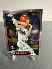 2012 Topps Chrome Bryce Harper #196 Batting RC picture