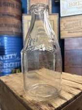 Vintage Quart Milk Bottle Lansing Dairy Company Lansing Michigan picture