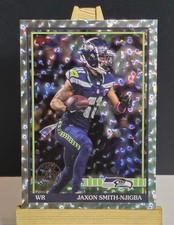 2026 Topps #91TF-8 Jaxon Smith-Njigba SILVER CRACKLE FOIL 1991 Retro Seahawks picture