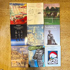 Sotheby's Impressionist & Modern Art Auction Catalogs Lot of 9 Illustrated 1997 picture