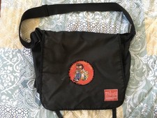 Vintage distressed OG Manhattan Portage DJ vinyl Messenger Record Bag 1999 NYC picture
