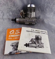 OS MAX 40 SR Glow Airplane Engine (Without Muffler) LOOKS NEW picture