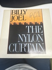 Billy Joel Music Legend Signed Autographed The Nylon Curtain Vinyl Album picture
