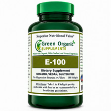 Green Organic Supplements Vitamin E 100 , Natural picture