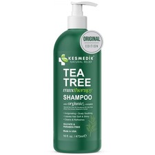Kesmedik Tea Tree Shampoo - Hydrating, Sulfate-Free, Soothes Itchy & Dry Scalp picture