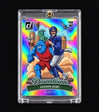 JAXSON DART ROOKIE DOWNTOWN 2025 DONRUSS TRUE DOWNTOWN RARE Jumbo RC GIANTS picture