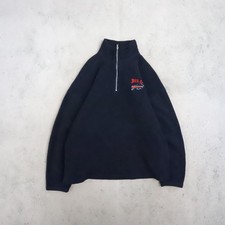 Vintage Buffalo Bills 1/4 Zip Pullover Fleece Jacket Size XL NFL picture