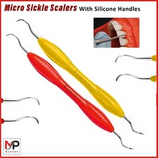 Micro Sickle Scaler Dental Hand Anterior Posterior Periodontal Hygiene Tool Pick picture