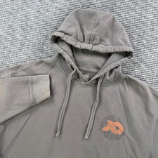 First Lite Independent Trading Co Hoodie Mens Large Gray Topo Graphic Pullover picture
