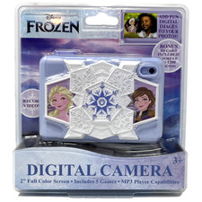 Disney Frozen Digital Camera 2” Full Color Screen Records Video 512MB SD Card picture