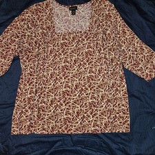 Very Nice Top by Lane Bryant, NWOT, 3X or 2X, Bust 54