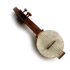 Handmade Kamaicha Sarangi Traditional Rajasthani Folk String Musical Instrument picture