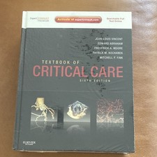 Elsevier Saunders Textbook of Critical Care 6th Ed Hardcover 2005 Expert Consult picture