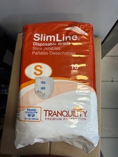 Tranquility Slimline Incontinence Brief S Full Fit 2120 Heavy 40 Ct (4 pk of 10) picture