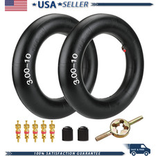 2.75/3.00-10 3.00x10 2.50x10 80/100-10 Inner Tube Dirt Bike, 2 Pack XR50 XR70 CR picture