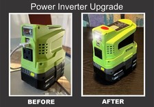 Ryobi-Style Decal Branding Kit for knockoff One+ 18v Power Station picture