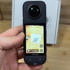Insta360 X4 8K 360 Action Camera - CLEAN LENSES BOTH SIDES - picture