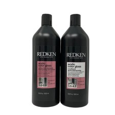REDKEN Acidic Color Gloss Shampoo & Conditioner Duo Liter (33.8oz Each) picture