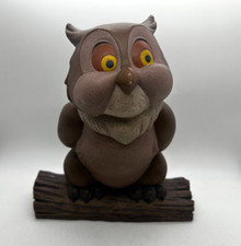 Disney Bambi Owl Garden Statue Figure Rare picture