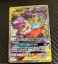 Mega Sableye & Tyranitar GX (Alternate Full Art) 226/236 Sm-Unified Minds Holo picture