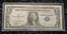 1935-A $1 One Dollar Silver Certificate Nice Circulated  Serial#T37982544C picture