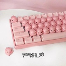 Pink Piglet Keyboard Peripherals Keyboard Cute Creativity 3D Keyboard Xmas Gifts picture