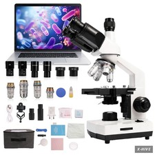 SWIFT SW320T Trinocular Microscope with 2MP Camera,Carrying Case picture