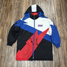 Vtg Rare Pro Player New York Giants Jacket 90s Size Medium Read picture