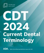 CDT 2024 Book and App - Spiral-bound By American Dental Association - GOOD picture