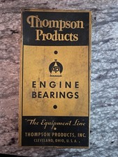 NOS Vintage Thompson Engine Bearings set of 4-CB5 Rod Main Chevy Ford Flathead picture
