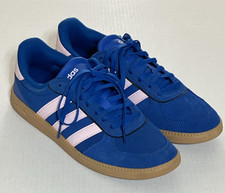 Size 9.5 - Adidas Breaknet Sleek Bright Royal Clear Pink Tennis Skate Streetwear picture