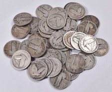 (40) 1925-1930 Average Circ Standing Liberty Quarter ROLL picture